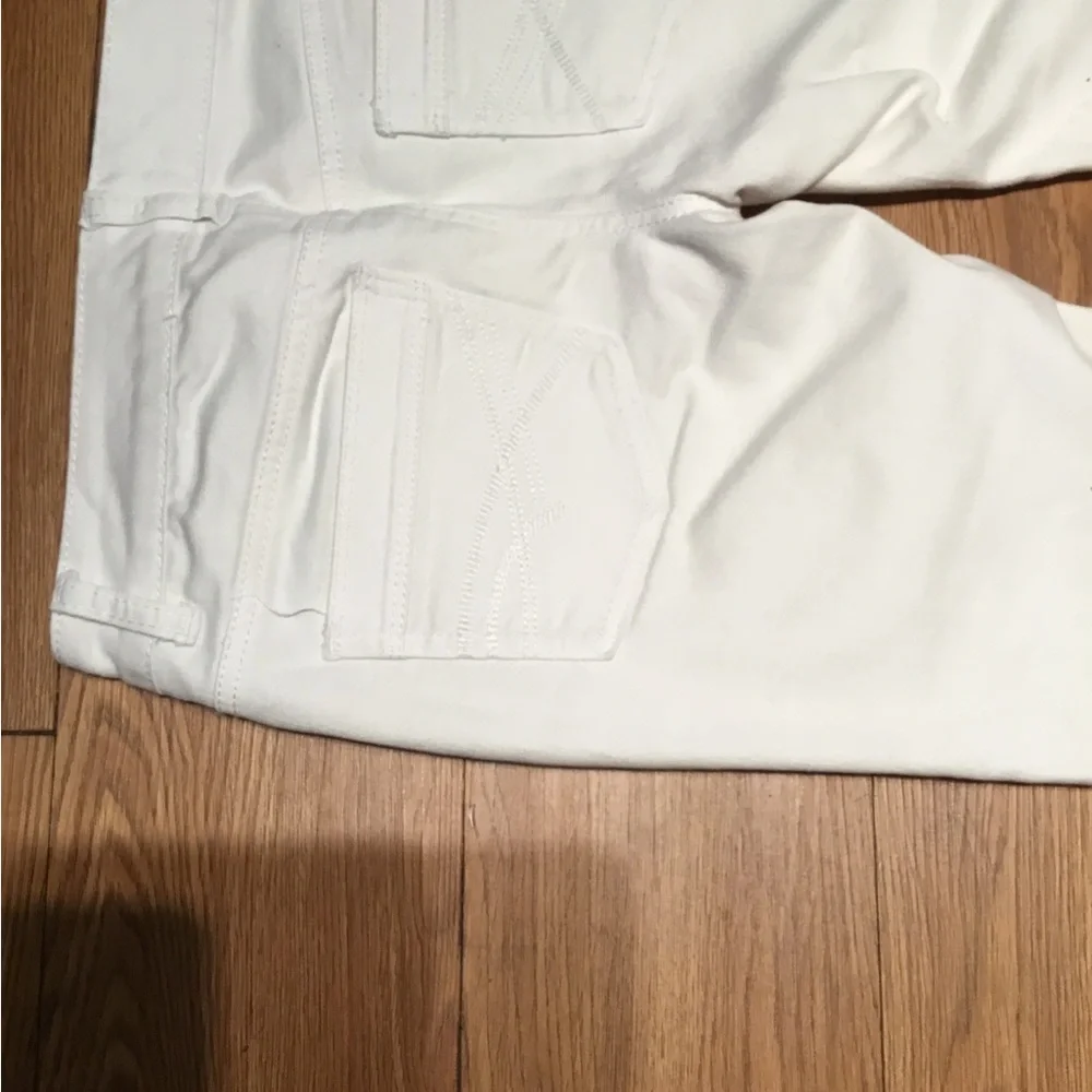 SO White Cotton Cropped Pants SZ 3